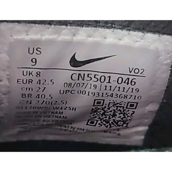 Nike React Metcon AMP Black Fury Pink Training Shoes Men's Size 9 - Picture 5 of 6